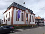 Langsdorf, evangelische Dorfkirche, erbaut 1782 (31.10.2021)