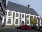 Lich, evangelische Marienkirche, erbaut von 1510 bis 1537 (31.10.2021)
