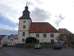 Trais-Horfoff, evangelische Kirche, erbaut 1740 (31.10.2021)