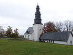 Eberstadt, evangelische Kirche, erbaut von 1692 bis 1693 (01.11.2021)