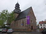 Wieseck, evangelische Kirche, erbaut im 13.