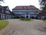 Solz, Trott'sches Herrenhaus, erbaut ab 1672 am Burgring (03.06.2022)