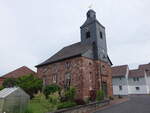 Lengers, evangelische Pfarrkirche, erbaut 1766 (05.06.2022)