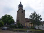Bebra, evangelische Auferstehungskirche, erbaut ab 1642 (04.06.2022)