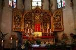 Bad Homburg, Herz Jesu Flgelaltar der Gebr.