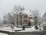 Das Rathaus von Kronberg am 21.01.2013.