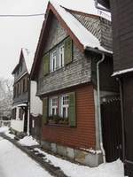Ein schnes Haus in Kronberg am 21.01.2013.