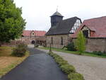 Riede, evangelische Kirche im Kirchweg (05.08.2022)