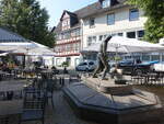 Dillenburg, Figur Der H�ttenmann am H�ttenplatz (27.06.2026)