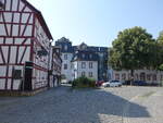 Dillenburg, Stadtschloss mit Untertor am Wilhelmsplatz (27.06.2026)