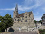Sinn, evangelische Kirche, neugotische zweischiffige Hallenkirche, erbaut von 1900 bis 1901 nach Pl�nen von Ludwig Hofmann (27.06.2026)