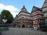 Ein Blick auf das Stadtzentrum von HERBORN//WESTERWALD in Hessen am 16.7.2015,  ein traumhaftes Stdtchen,das dem Fotografen an jeder Ecke neue,  mrchenhafte Motive bietet....nicht umsonst