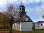 Rechtenbach, evangelische Kirche, erbaut 1638 (01.11.2021)