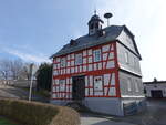Dietenhausen, ehemaliges Rats- und Gemeindehaus, erbaut 1800 durch Georg Lw (12.03.2022)
