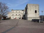 Lhnberg, Schloss Ruine Laneburg, erbaut ab 1324 (13.03.2022)