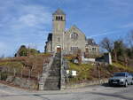 Heckholzhausen, evangelische Kirche, erbaut 1898 (13.03.2022)