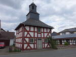 Frohnhausen, evangelische Dorfkirche, erbaut von 1770 bis 1789 (16.05.2022)