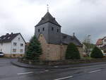 Bortshausen, evangelische Kirche, Chorturmkirche aus dem 13.