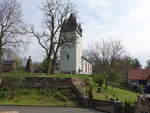 Amnau, evangelische Kirche, ehemalige Wehrkirche aus dem 16.