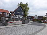 Heskem-Mlln, Fachwerkhuser an der Heskemer Strae (01.05.2022)