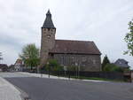 Heskem-Mlln, evangelische Kirche, Chorturm 13.