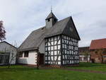 Oberasphe, evangelische Kirche am Lindengraben (01.05.2022)