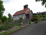 Haddamshausen, evangelische Kirche, erbaut 1950 (16.05.2022)