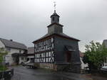 Runzhausen, evangelische Kirche, erbaut 1781 durch Georg Blecher (16.05.2022)