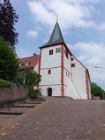 Hchst im Odenwald, Klosterkirche, erbaut von 1566 bis 1568 (13.05.2018)