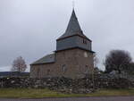 Dickschied, evangelische Kirche, erbaut im 12.