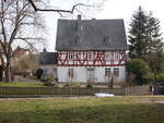 Bechtheim, Fachwerkhaus von 1602 in der alten Ortsstrae (20.03.2022)