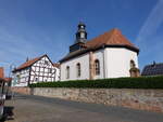 Moischeid, evangelische Kirche, erbaut von 1725 bis 1726 (15.05.2022)