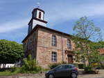 Wiera, evangelische Kirche, erbaut bis 1828 (15.05.2022)