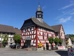 Hainbach, evangelische Fachwerkkirche in der Elpenrder Strae (14.05.2022)