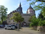 Schloss Romrod, erbaut ab 1170 mit staufischen Wohnturm (14.05.2022)