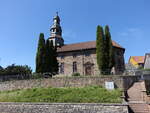 Kirtorf, evangelische Stadtkirche, erbaut von 1725 bis 1731 (15.05.2022)