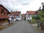 Anraff, Fachwerkhuser in der Altwildunger Strae (05.08.2022)