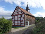 Bergfreiheit, evangelische Kirche, Saalbau von 1678 (05.08.2022)