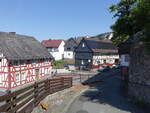 Hatzfeld, Fachwerkh�user in der Obergasse (26.06.2026)