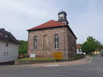 Rommerode, evangelische Kirche, erbaut von 1838 bis 1839 durch Johann Friedrich Matthei (04.06.2022)