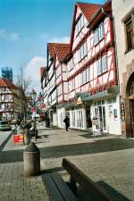 Fachwerkhuser in der Altstadt von Eschwege, 2004