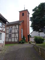 Dohrenbach, evangelische Dorfkirche am Kirchweg (31.08.2021)