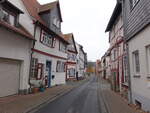 Butzbach, Fachwerkhuser in der Frbgasse (01.11.2021)