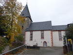 Kirch-Gns, evangelische Kirche, romanische Saalkirche (01.11.2021)