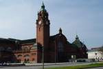 Wiesbaden, Hauptbahnhof, erbaut von 1904 bis 1906 durch Fritz Klinghof (10.04.2009)