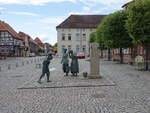 Hagenow, Fiekn Brunnen am Rathausplatz (21.06.2026)
