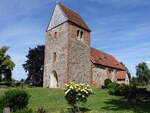 Grebbin, evangelische Kirche, Feldsteinkirche erbaut im 13.