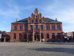 Ludwigslust, historisches Postgeb�ude, erbaut 1888 (21.06.2026)