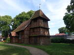 Matzlow, evangelische Fachwerkkirche, erbaut 1789 (21.06.2026)