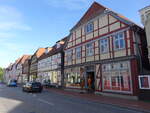Neustadt-Glewe, Fachwerkh�user am Marktplatz (21.06.2026)